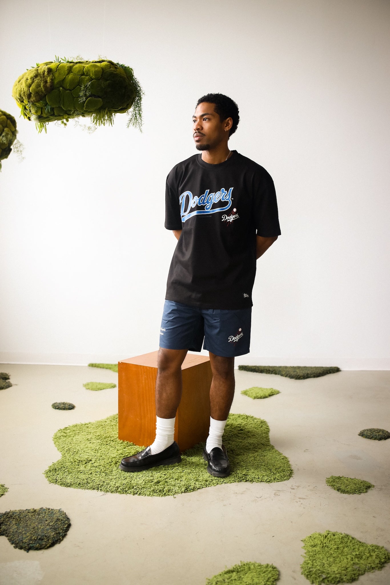 Los Angeles Dodgers Spirit Heavyweight T-Shirt - Black