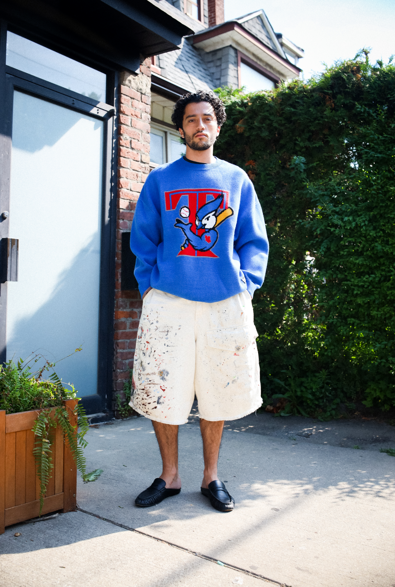 Toronto Blue Jays Vintage Knit Sweater - Royal