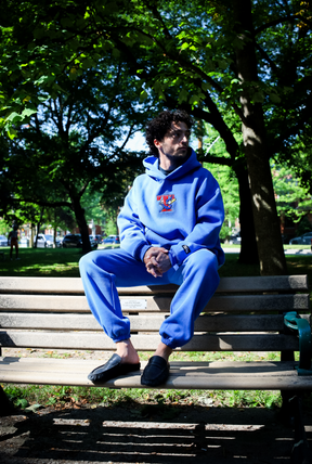 Toronto Blue Jays Vintage Heavyweight Hoodie - Royal