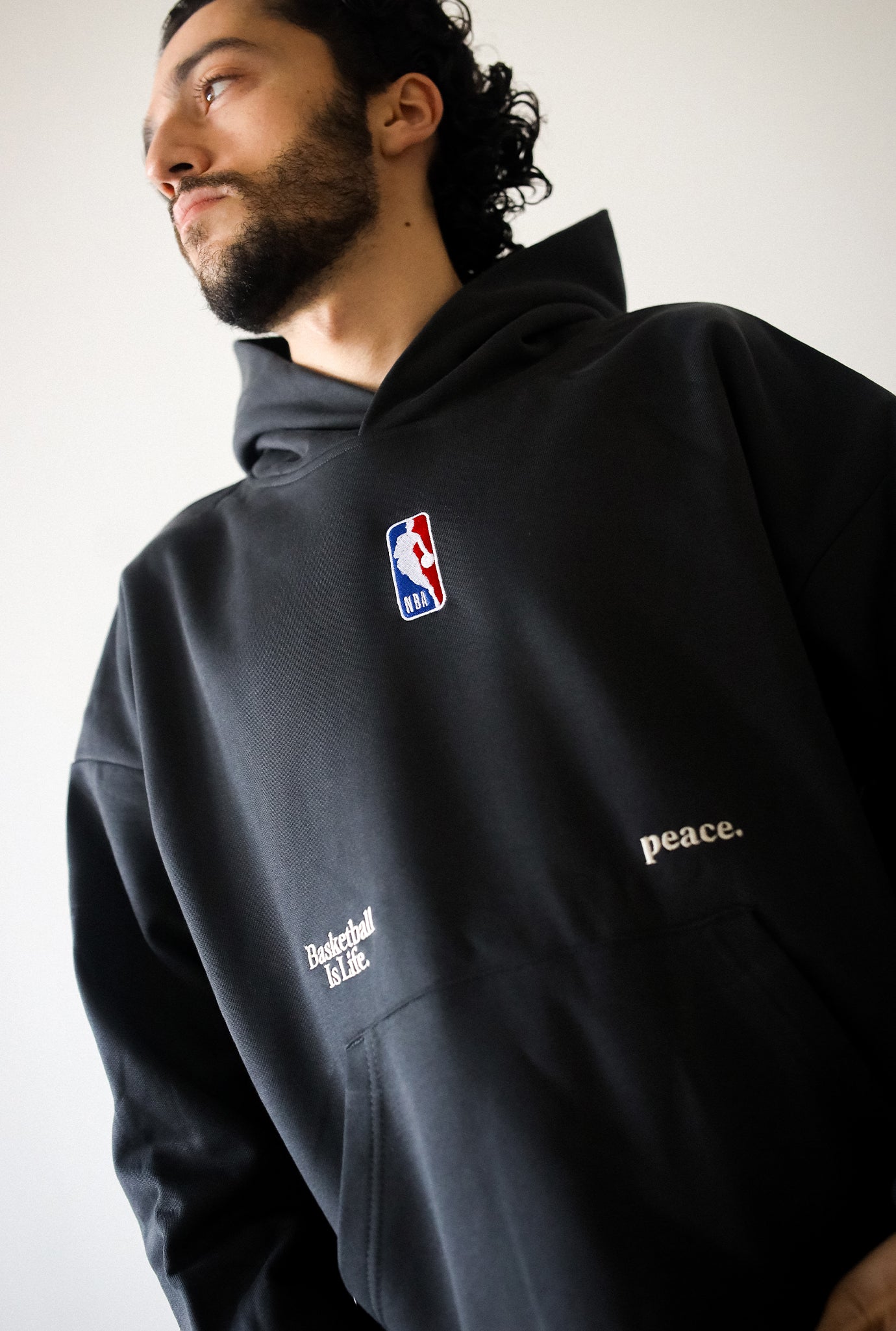 Basketball is Life SuperHeavy™️ Hoodie - Off Black