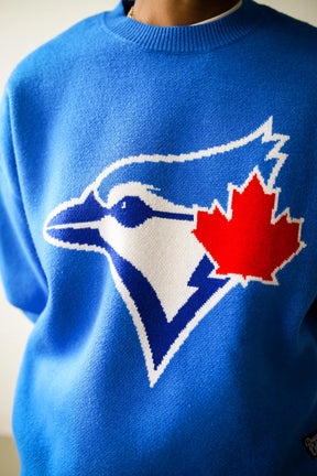 Toronto Blue Jays Knit Sweater - Royal