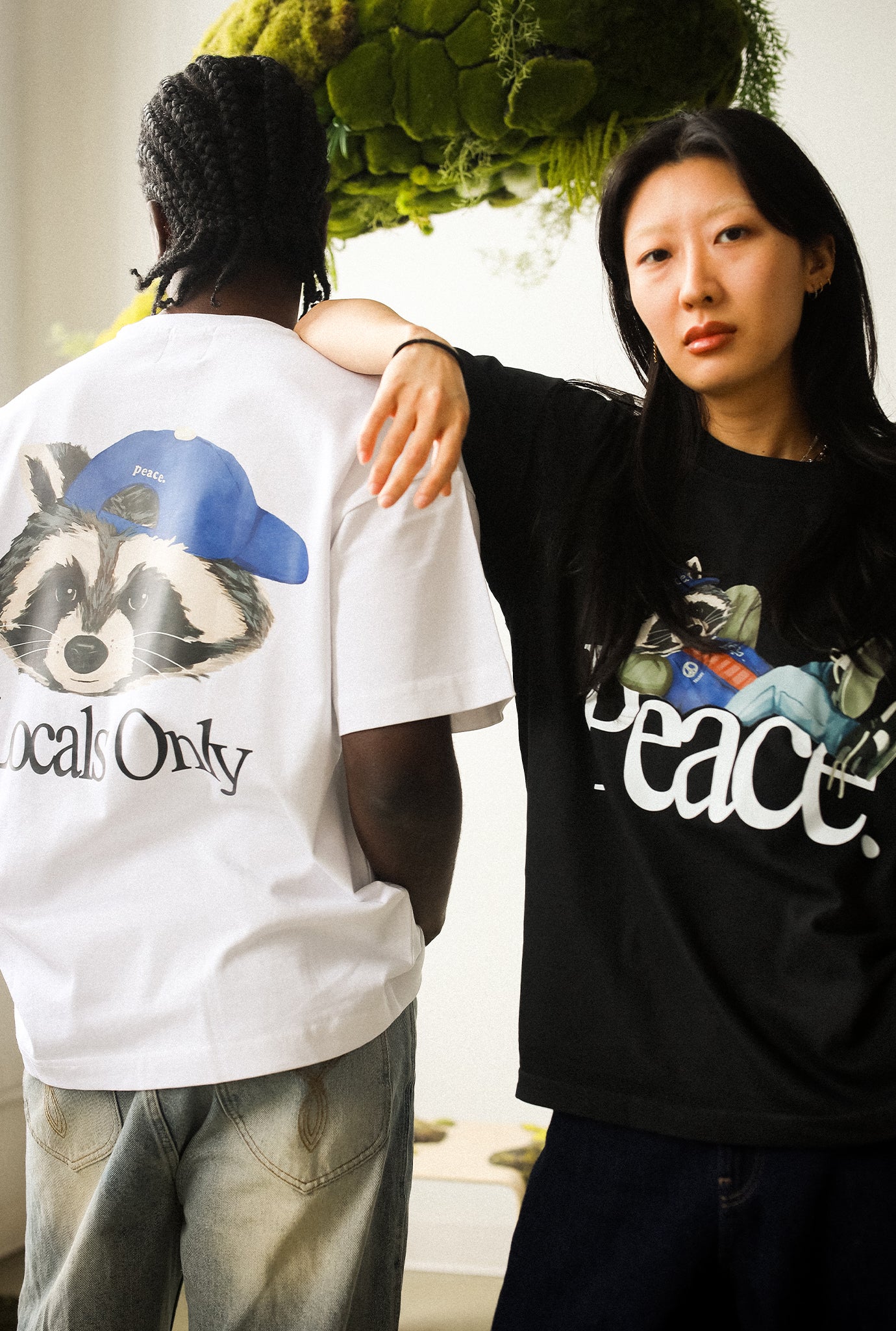 Trash Teddy Summer Vacation: Local's Only Heavyweight Garment Dyed T-Shirt - Black