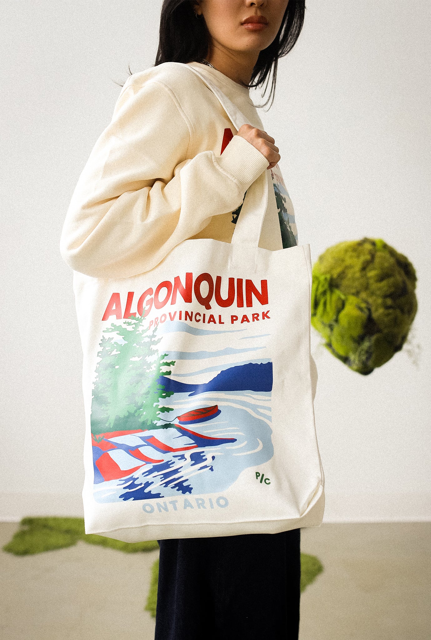 Algonquin Provincial Park Tote Bag - Ivory