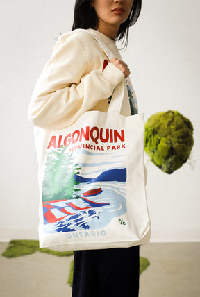 Algonquin Provincial Park Tote Bag - Ivory