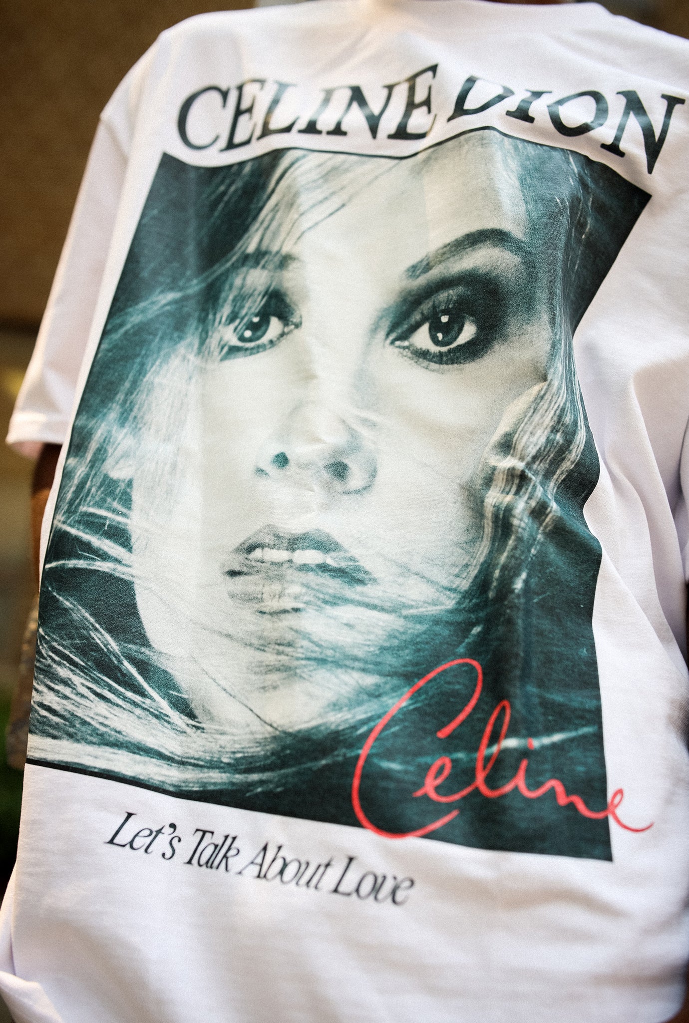 Celine Dion Heavyweight T-Shirt - White