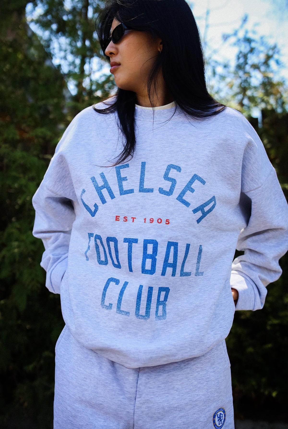 Chelsea FC SuperHeavy™️ Crewneck - Ash