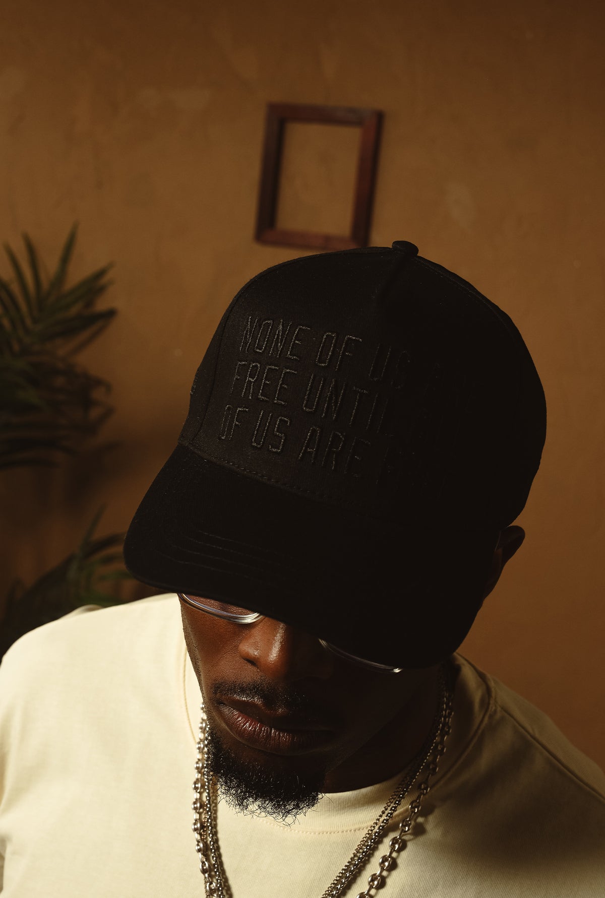 P/C x Jackie Robinson A-Frame Cap - Black