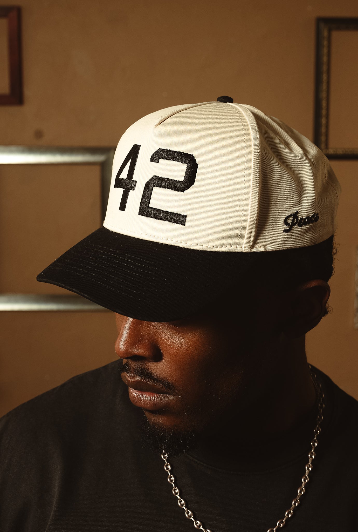 P/C x Jackie Robinson A-Frame Cap - Ivory