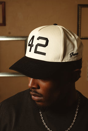 P/C x Jackie Robinson A-Frame Cap - Ivory