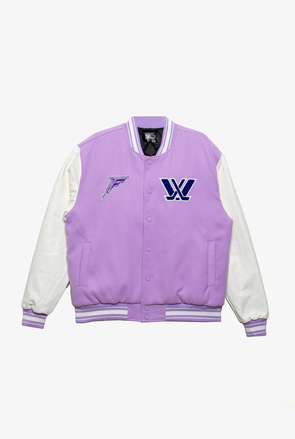 Minnesota Frost Letterman Jacket - Lavender