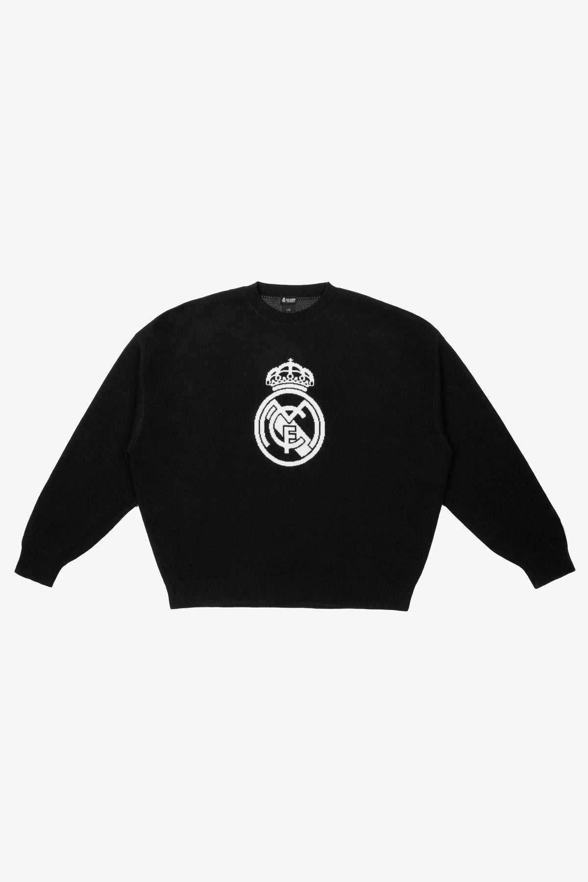 Real Madrid Knit Sweater - Black