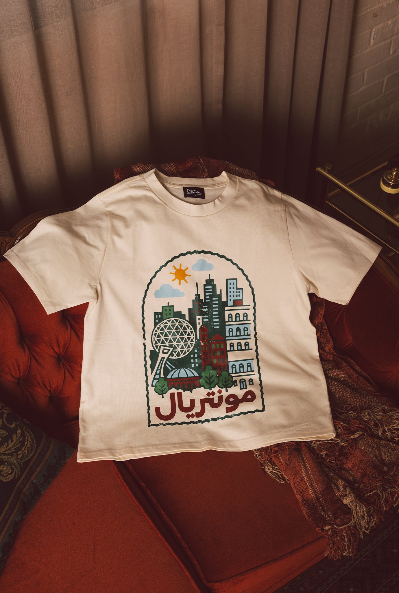 Home Away Montreal Heavyweight T-Shirt - Ivory