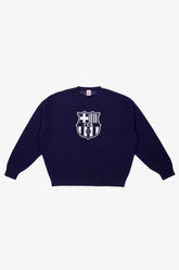 FC Barcelona Knit Sweater - Navy
