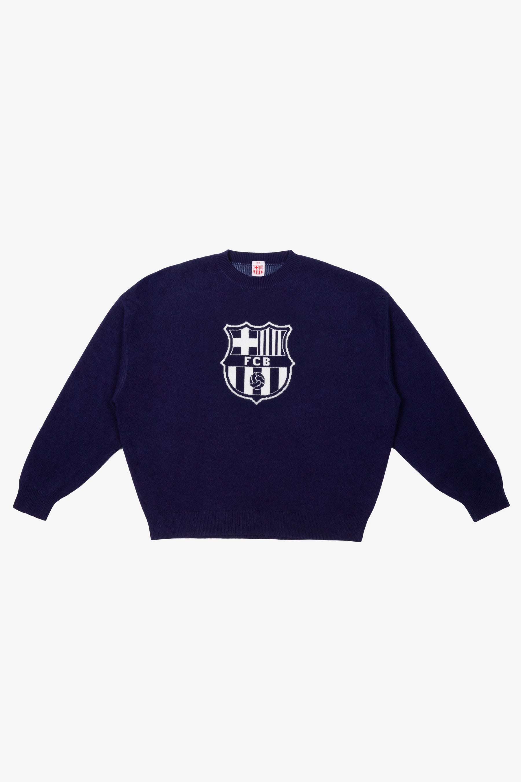 FC Barcelona Knit Sweater - Navy