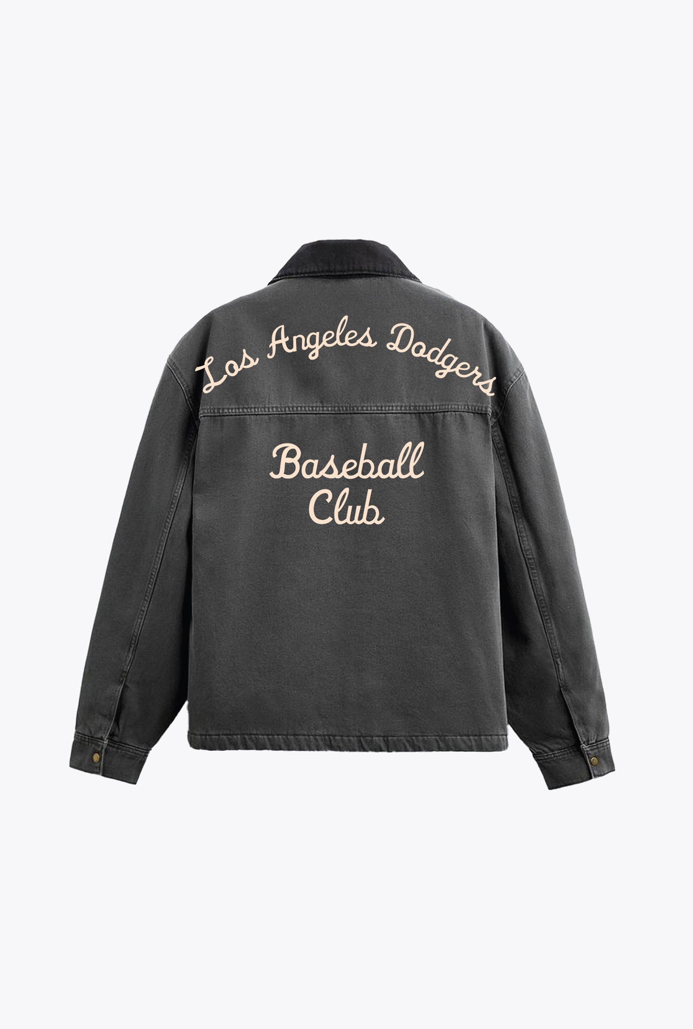 Los Angeles Dodgers Vintage Work Jacket - Black