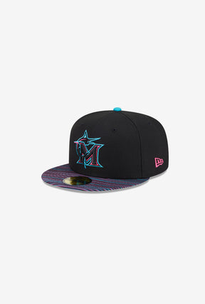Miami Marlins 2025 City Connect 59FIFTY Fitted - Black