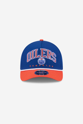 Edmonton Oilers 9FORTY M-Crown Cap - Blue