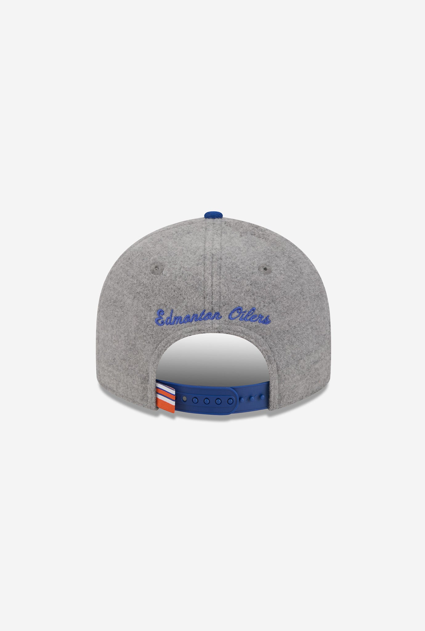 Edmonton Oilers Wool 9FIFTY Snapback - Grey