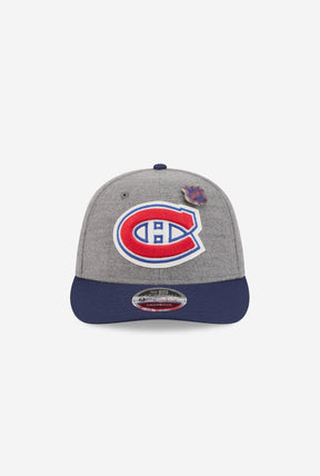 Montreal Canadiens Wool 9FIFTY Snapback - Grey