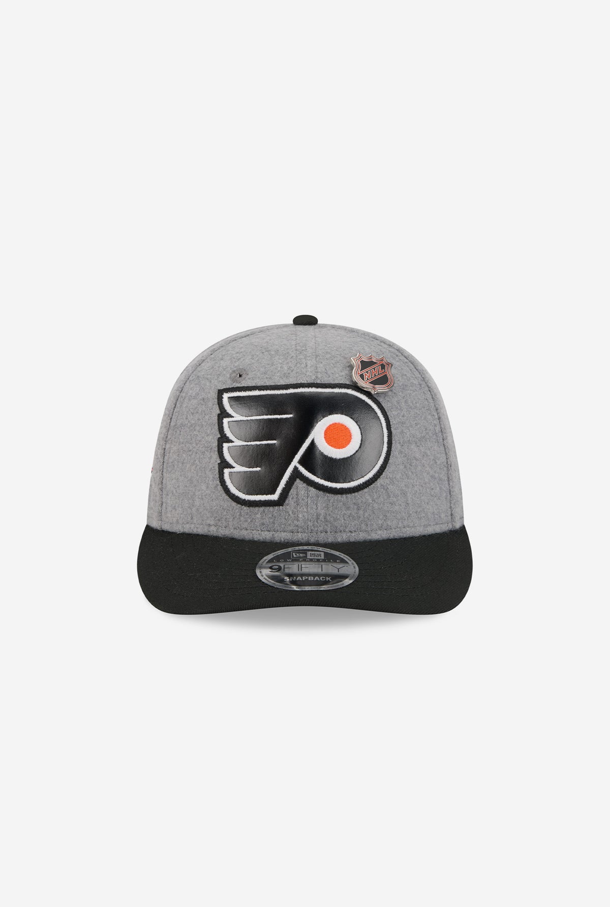 Philadelphia Flyers Wool 9FIFTY Snapback - Grey
