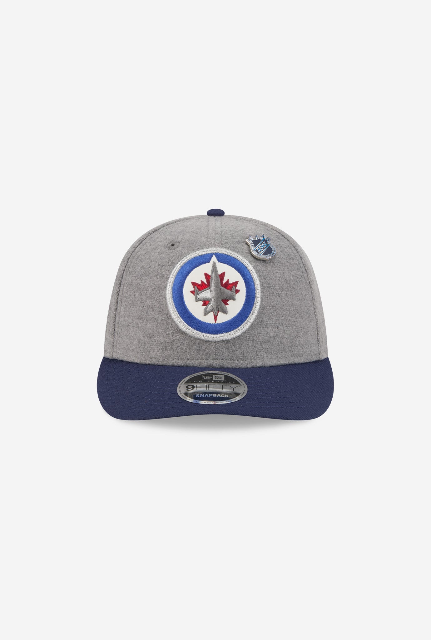 Winnipeg Jets Wool 9FIFTY Snapback - Grey