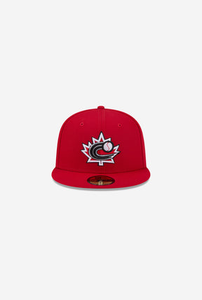 Canada 2026 World Baseball Classic 59FIFTY Fitted Cap - Red