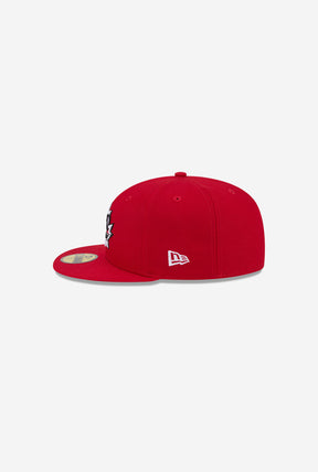 Canada 2026 World Baseball Classic 59FIFTY Fitted Cap - Red