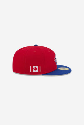 Toronto Blue Jays Canada Day 2026 59FIFTY Fitted Cap - Red