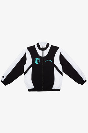 Kansas City Current Colour Block Track Jacket - Off Black / White
