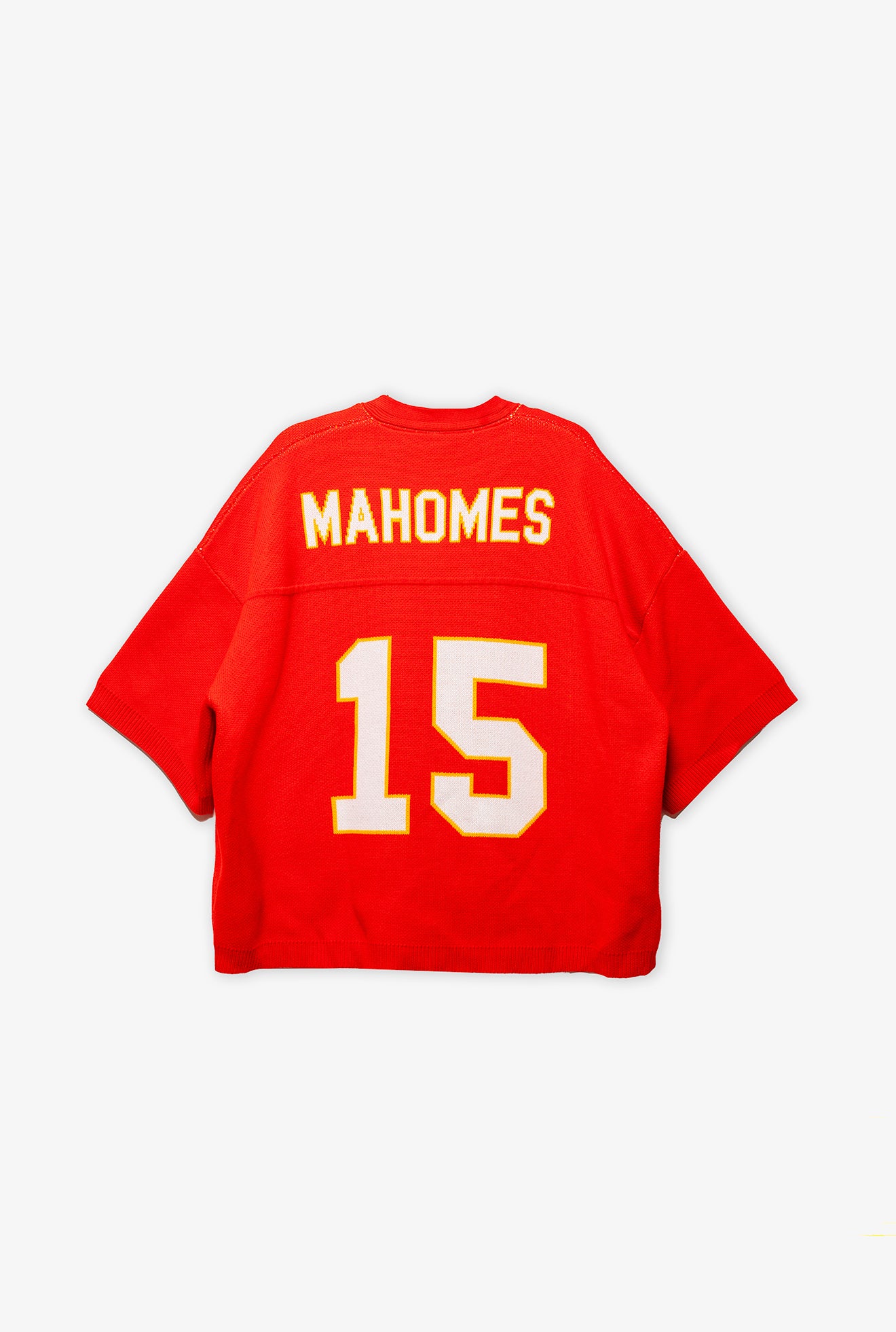 Suéter de punto de Patrick Mahomes - Rojo