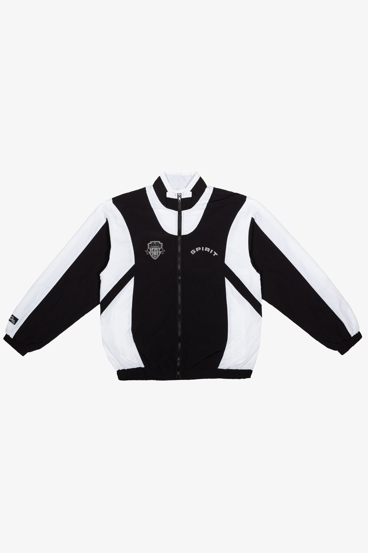 Washington Spirit Colour Block Track Jacket - Off Black / White