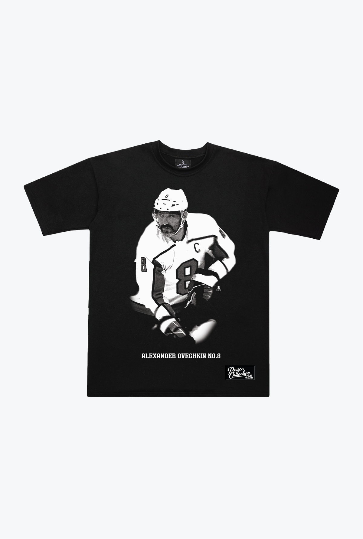 Alexander Ovechkin Memorial Heavyweight T-Shirt - Black