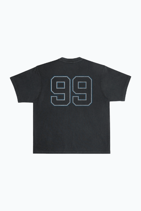 Aaron Judge Heavyweight Garment Dyed T-Shirt - Black