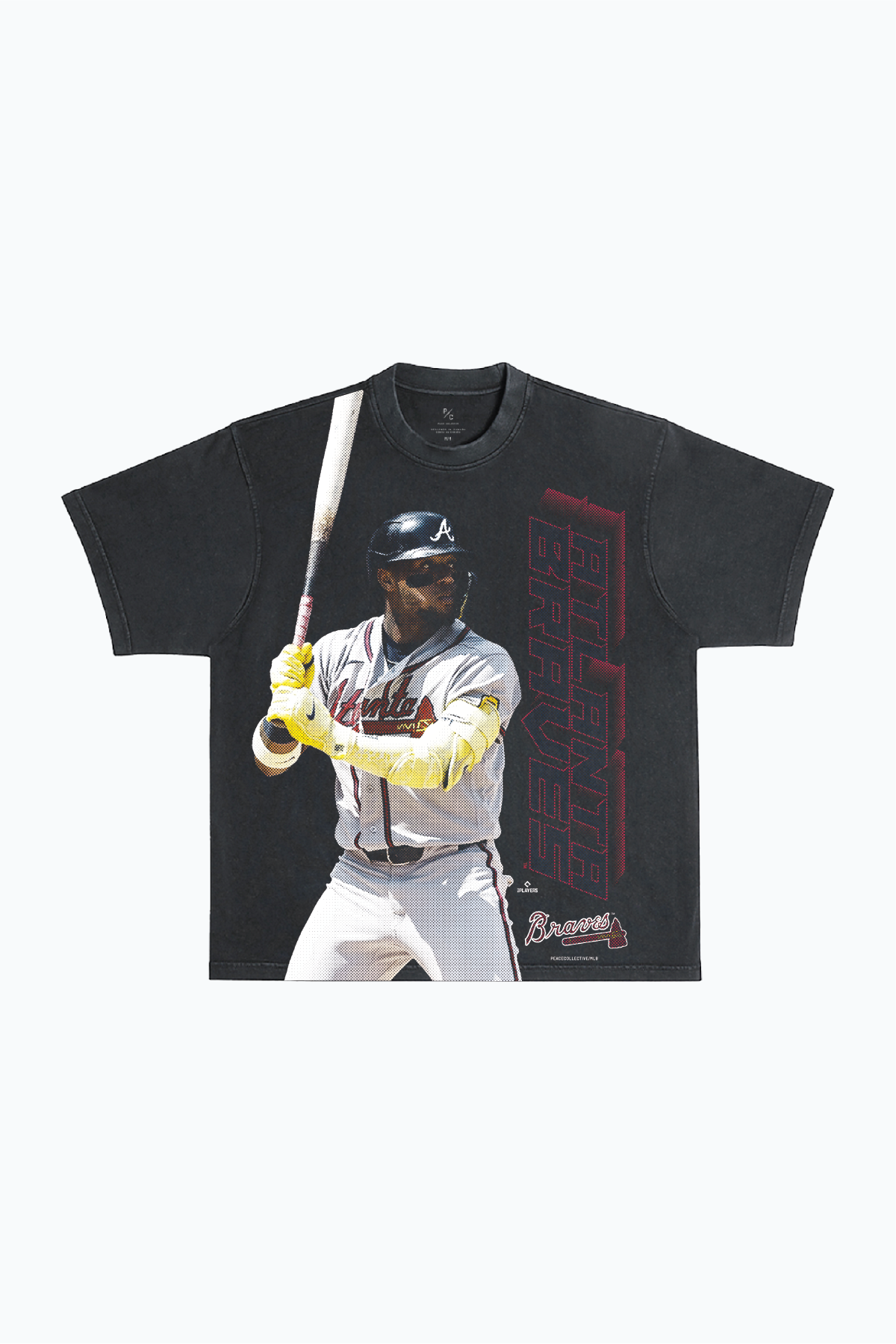 Ronald Acuña Jr. Heavyweight Garment Dyed T-Shirt - Black