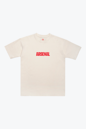 Arsenal F.C. Heavyweight T-Shirt - Ivory