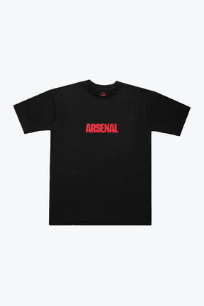 Arsenal F.C. Heavyweight T-Shirt - Black