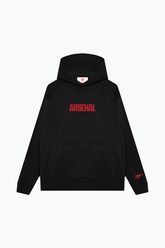 Arsenal FC Heavyweight Hoodie - Schwarz
