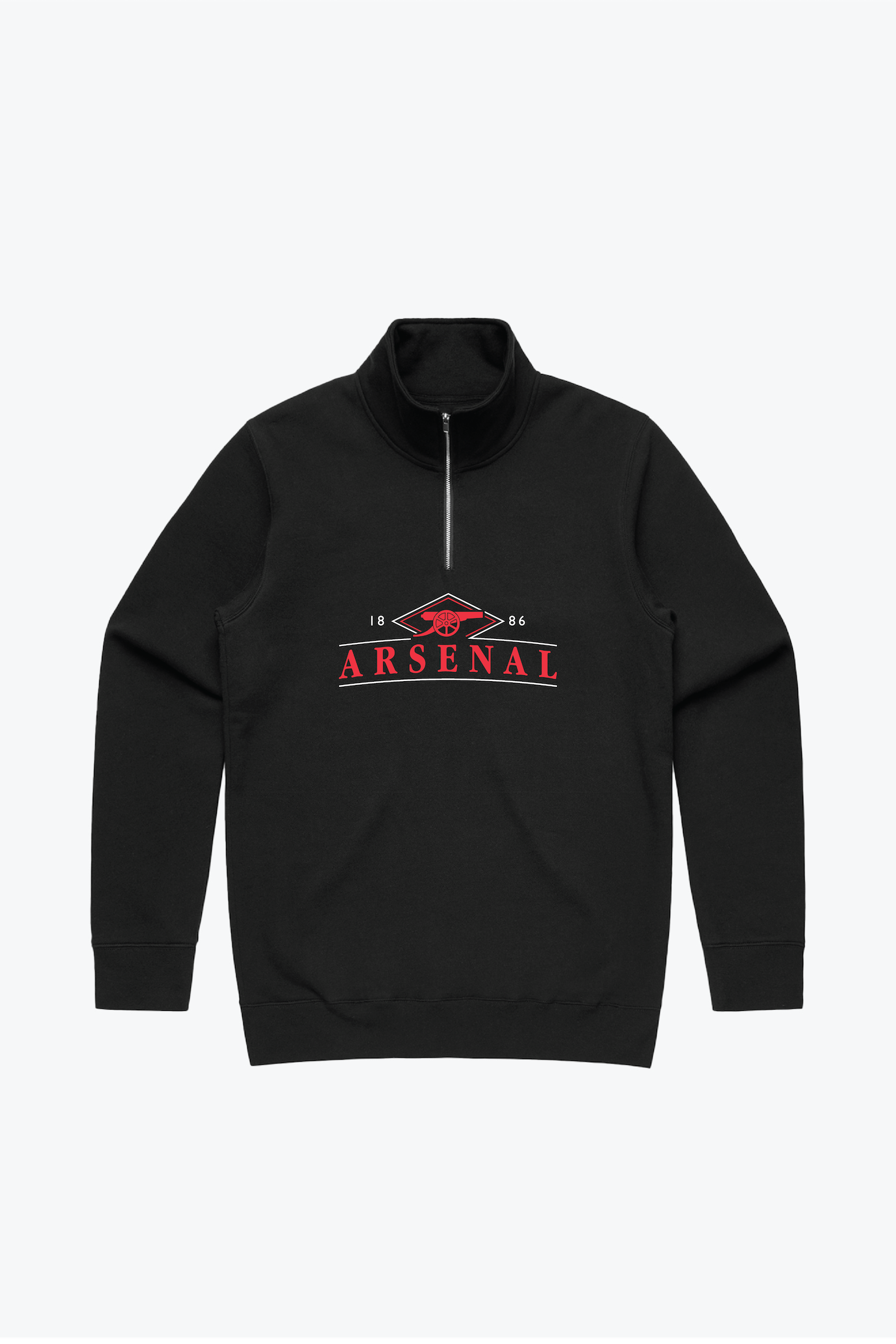 Arsenal FC - Pull à col zippé noir