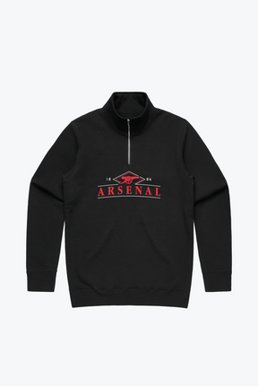 Arsenal FC - Pull à col zippé noir