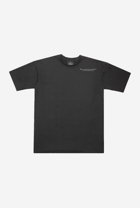 P/C x Sebastian Lletget Heavyweight T-Shirt - Off Black
