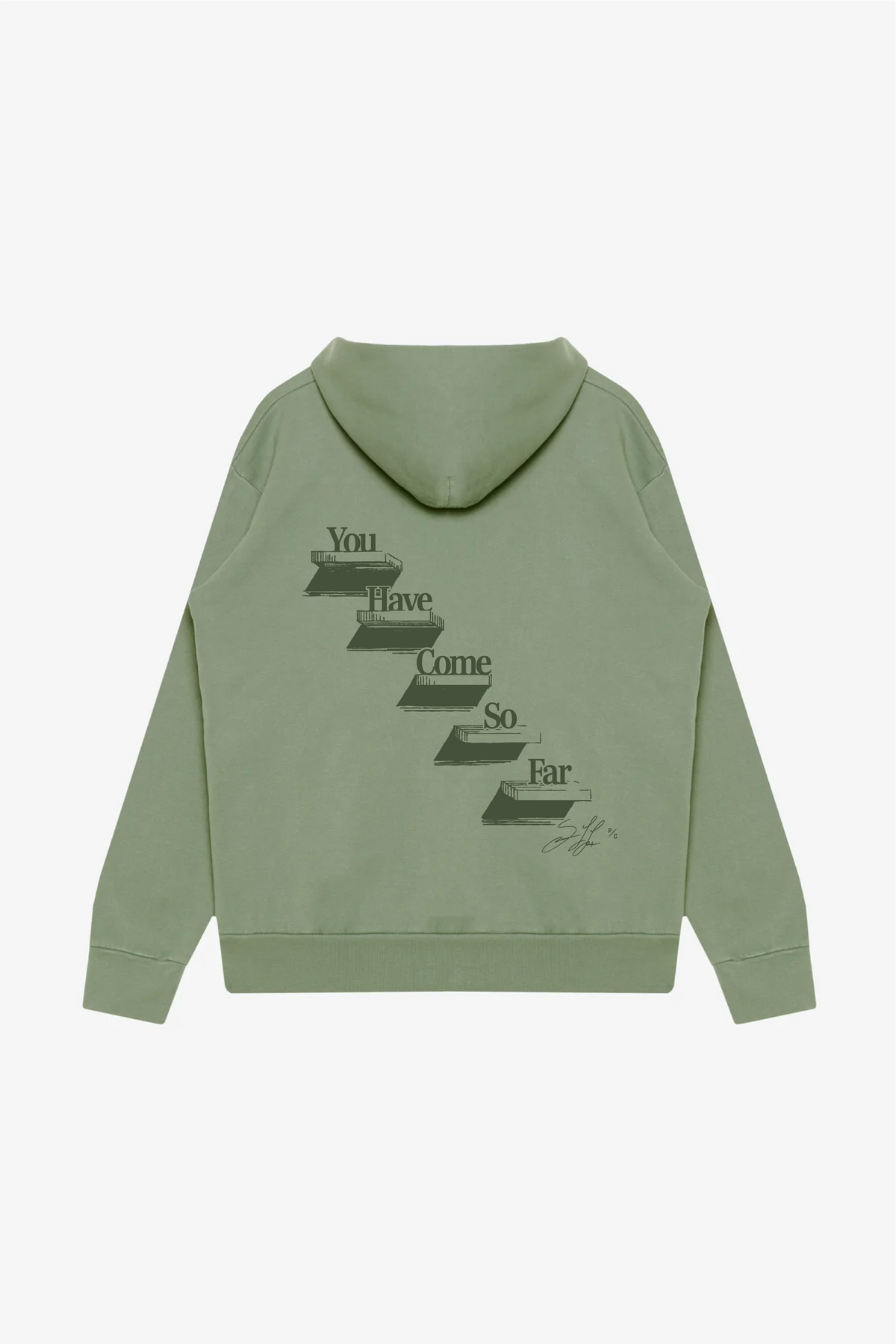 P/C x Sebastian Lletget Heavyweight Hoodie - Sage Green