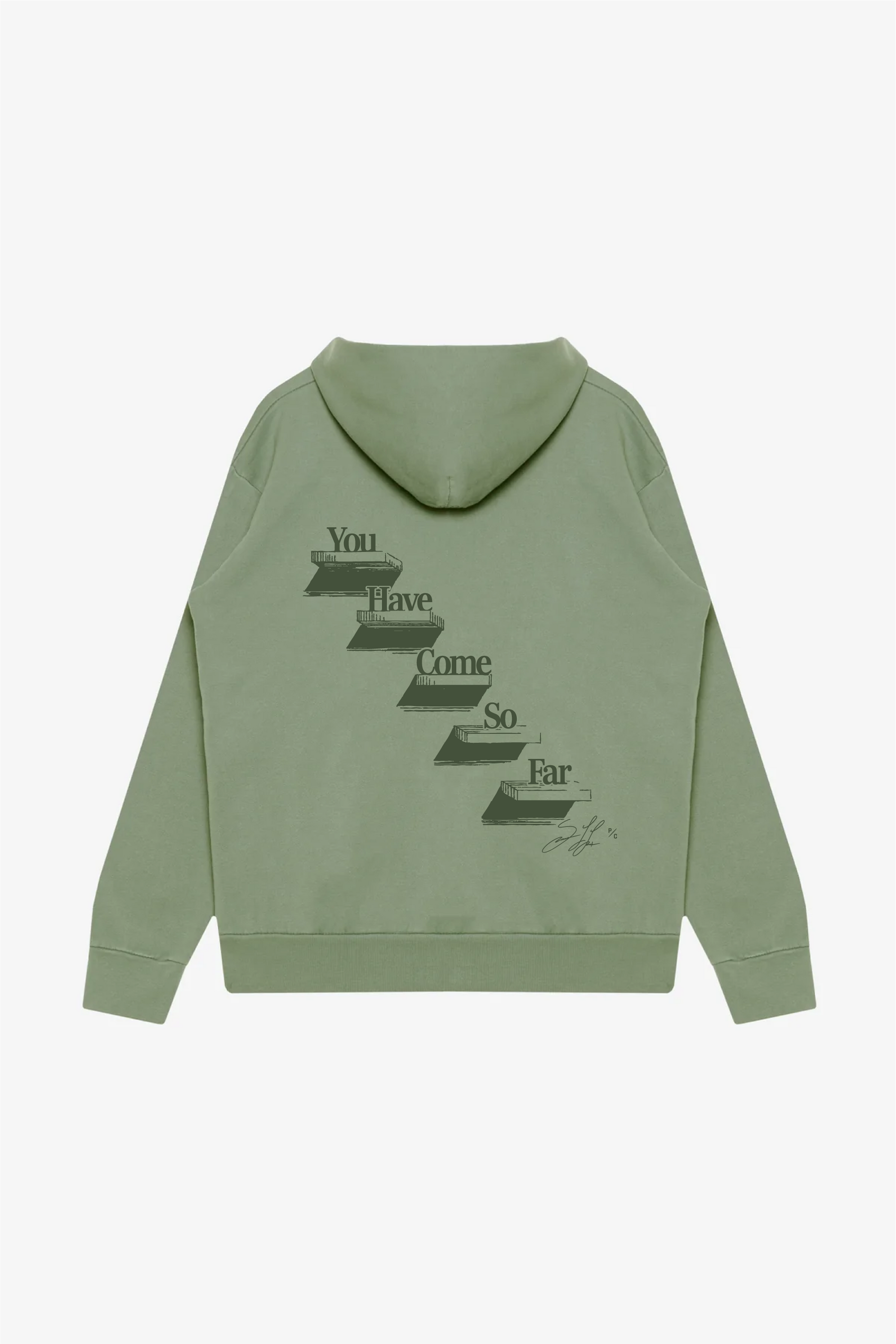 P/C x Sebastian Lletget Heavyweight Hoodie - Sage Green