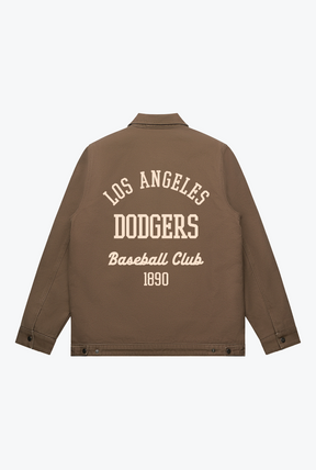 Los Angeles Dodgers Arbeitsjacke - Walnuss