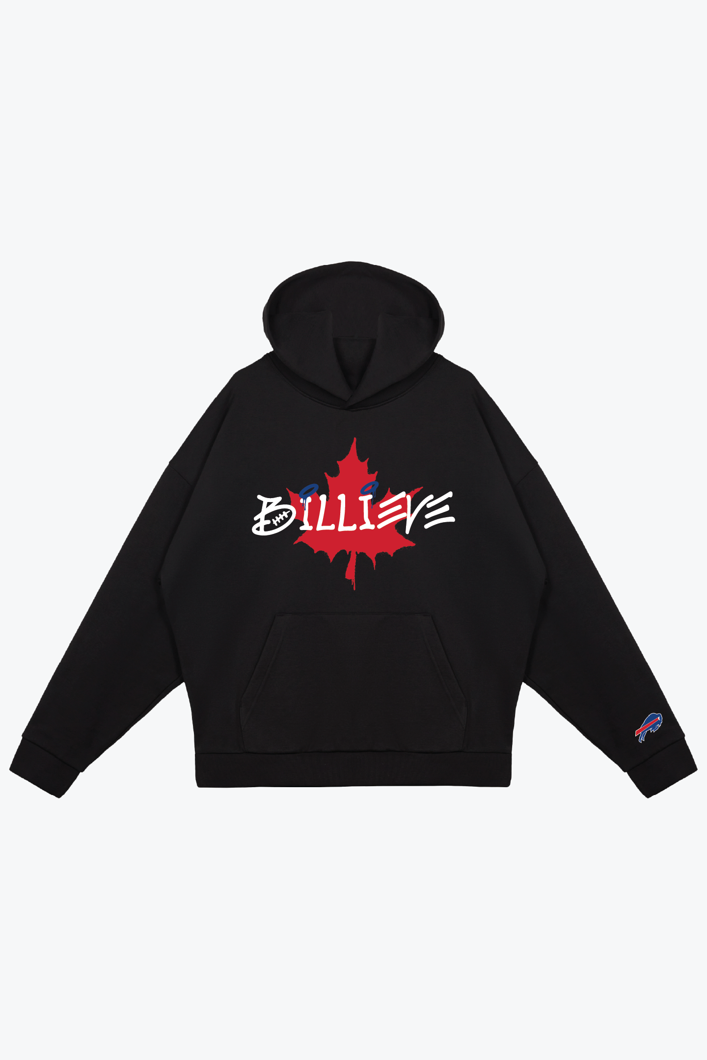Buffalo Bills Billieve Oversized Hoodie - Black