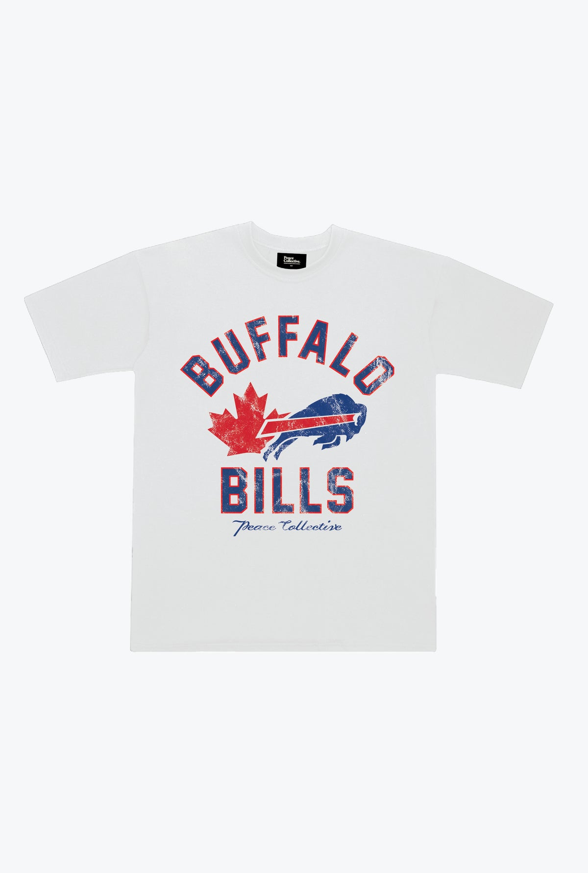 Buffalo Bills Canada Heavyweight T-Shirt - White