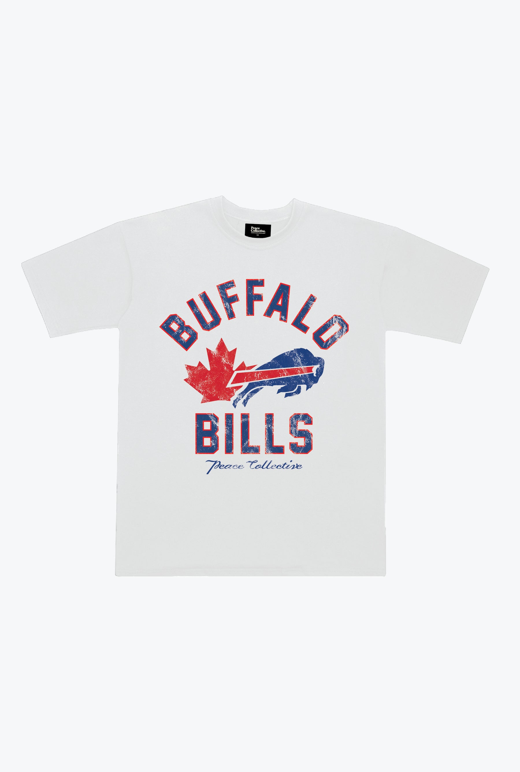 Buffalo Bills Canada Heavyweight T-Shirt - White