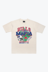 Buffalo Bills Mafia Canada Heavyweight T-Shirt - Ivory