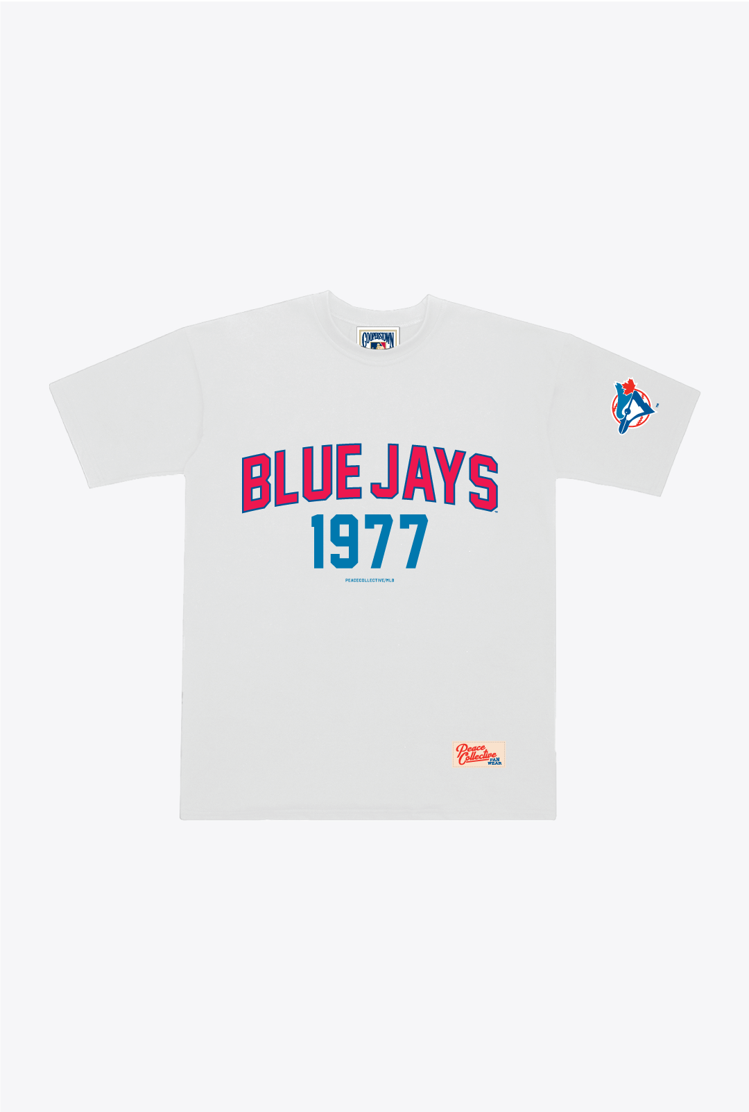 Toronto Blue Jays 1977 Heavyweight T-Shirt - White