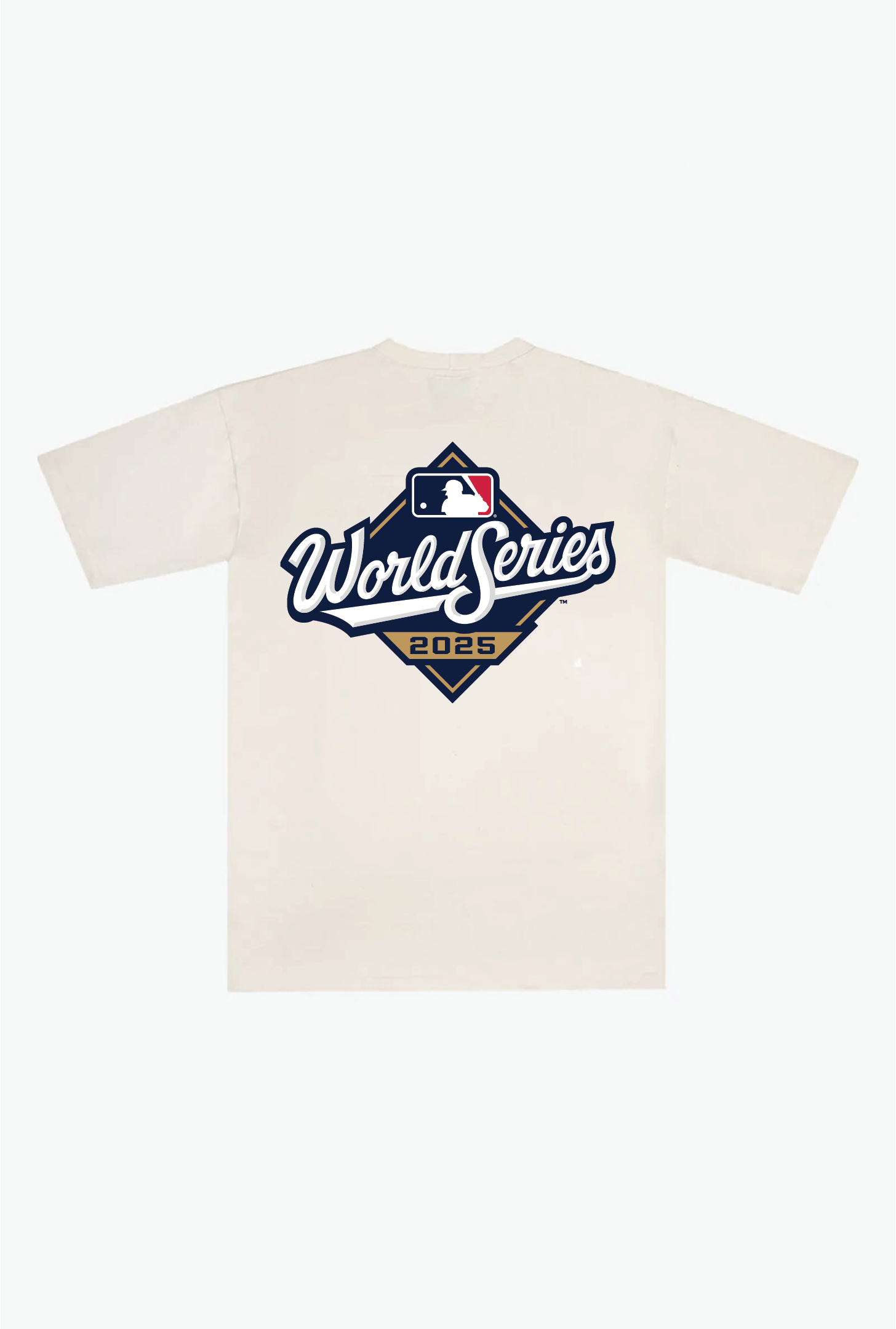 Toronto Blue Jays World Series 2025 Heavyweight T-Shirt - Ivory