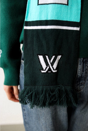 Boston Fleet Scarf - Forest Green
